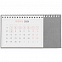 Календарь настольный Brand, серый с логотипом в Екатеринбурге заказать по выгодной цене в кибермаркете AvroraStore