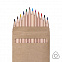 Набор цветных карандашей KINDERLINE middlel,12 цветов, дерево, картон с логотипом в Екатеринбурге заказать по выгодной цене в кибермаркете AvroraStore