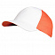 Бейсболка Unit Pro, белая с оранжевым с логотипом в Екатеринбурге заказать по выгодной цене в кибермаркете AvroraStore