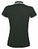 Рубашка поло женская PASADENA WOMEN 200 с контрастной отделкой, зеленая с белым с логотипом в Екатеринбурге заказать по выгодной цене в кибермаркете AvroraStore