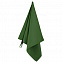 Спортивное полотенце Atoll Medium, темно-зеленое с логотипом в Екатеринбурге заказать по выгодной цене в кибермаркете AvroraStore