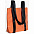 Шопер Clarity с оранжевым органайзером, прозрачный с логотипом в Екатеринбурге заказать по выгодной цене в кибермаркете AvroraStore