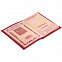 Обложка для паспорта Shall, красная с логотипом в Екатеринбурге заказать по выгодной цене в кибермаркете AvroraStore
