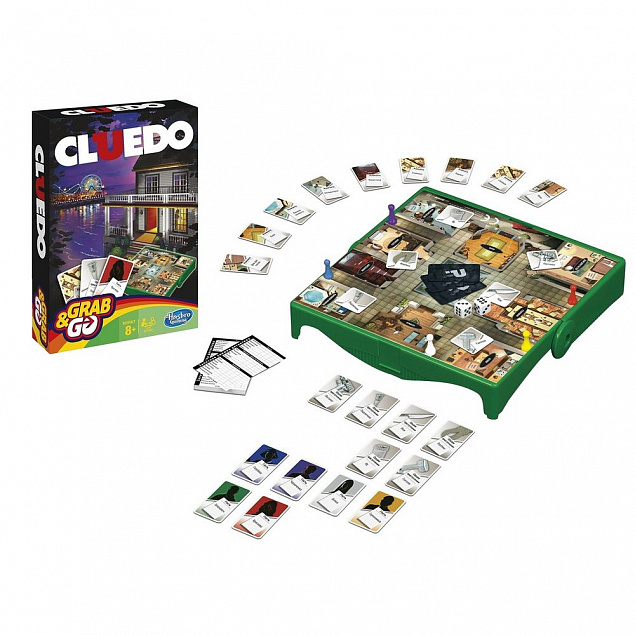 Игра настольная Cluedo, дорожная версия с логотипом в Екатеринбурге заказать по выгодной цене в кибермаркете AvroraStore