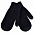 Варежки сенсорные "In touch",  черный, М, акрил 100%.  шеврон с логотипом в Екатеринбурге заказать по выгодной цене в кибермаркете AvroraStore