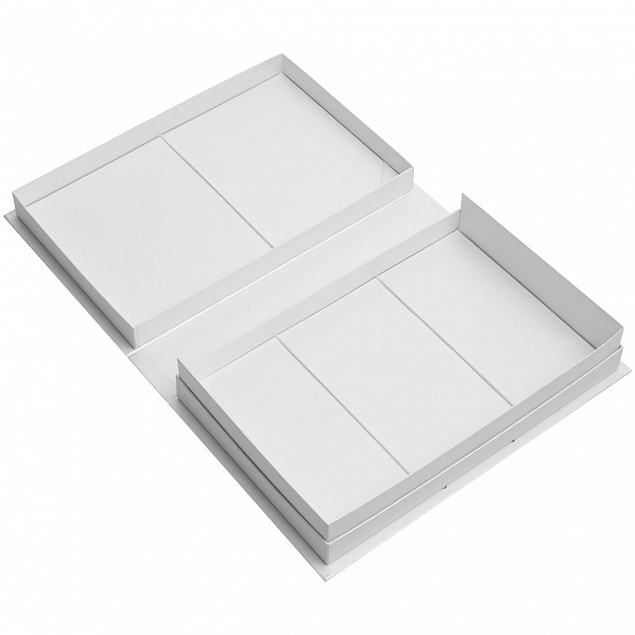 Коробка «Блеск» под набор, белая с логотипом в Екатеринбурге заказать по выгодной цене в кибермаркете AvroraStore