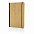 Блокнот Scribe с обложкой из бамбука, А5, 80 г/м² с логотипом в Екатеринбурге заказать по выгодной цене в кибермаркете AvroraStore