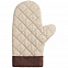 Прихватка-рукавица Keep Palms, бежевая с логотипом в Екатеринбурге заказать по выгодной цене в кибермаркете AvroraStore