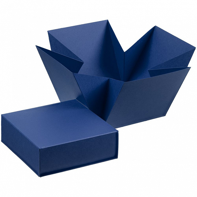 Коробка Anima, синяя с логотипом в Екатеринбурге заказать по выгодной цене в кибермаркете AvroraStore