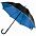 Зонт-трость с двойным куполом, черный с желтым с логотипом в Екатеринбурге заказать по выгодной цене в кибермаркете AvroraStore