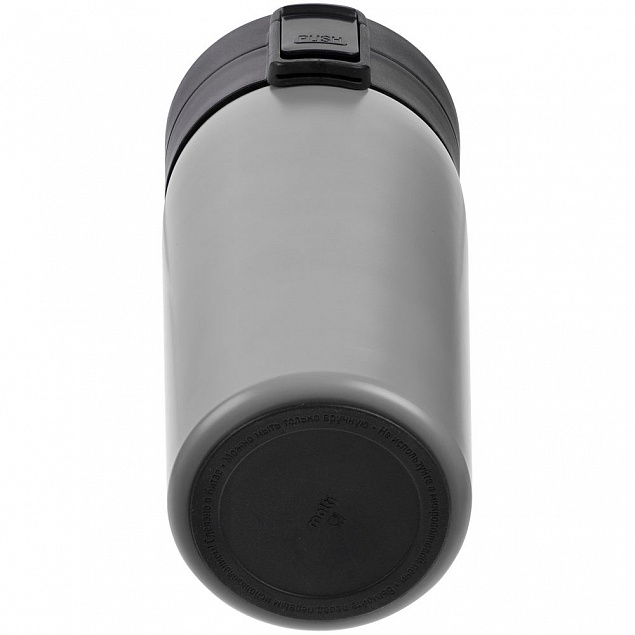 Термостакан с ситечком No Leak Infuser, серый с логотипом в Екатеринбурге заказать по выгодной цене в кибермаркете AvroraStore