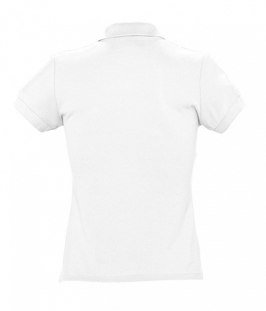 Рубашка поло женская PASSION 170, белая с логотипом в Екатеринбурге заказать по выгодной цене в кибермаркете AvroraStore