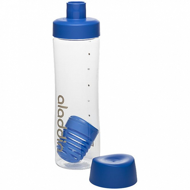 Бутылка для воды Aveo Infuse, голубая с логотипом в Екатеринбурге заказать по выгодной цене в кибермаркете AvroraStore