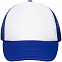Бейсболка Sunbreaker, ярко-синяя с белым с логотипом в Екатеринбурге заказать по выгодной цене в кибермаркете AvroraStore