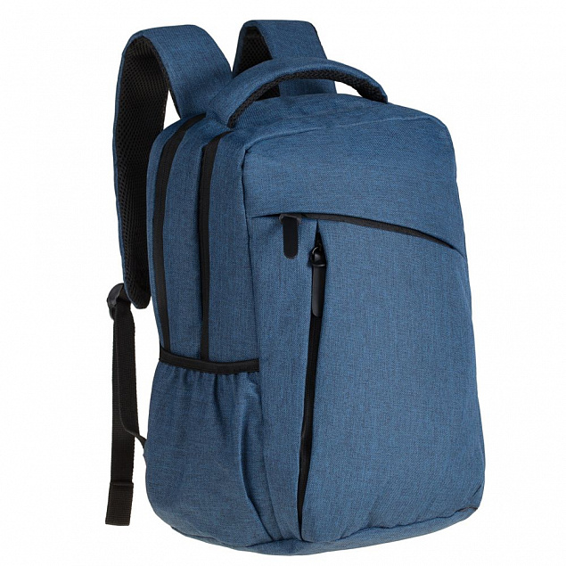 Рюкзак для ноутбука Burst, синий с логотипом в Екатеринбурге заказать по выгодной цене в кибермаркете AvroraStore