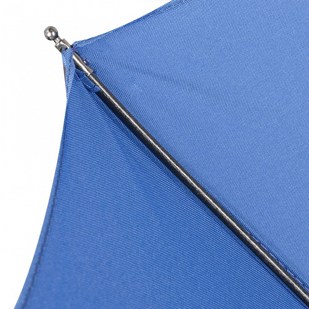 Зонт складной Fiber, ярко-синий с логотипом в Екатеринбурге заказать по выгодной цене в кибермаркете AvroraStore