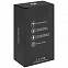 Беспроводная колонка Nano Lite, серебристая с черным с логотипом в Екатеринбурге заказать по выгодной цене в кибермаркете AvroraStore