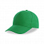 Бейсболка RECY FIVE, зеленый, 5 клиньев, 100 % переработанный полиэстер, липучка с логотипом в Екатеринбурге заказать по выгодной цене в кибермаркете AvroraStore