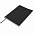 Бизнес-блокнот "Biggy", B5 формат, черный, серый форзац, мягкая обложка, в клетку с логотипом в Екатеринбурге заказать по выгодной цене в кибермаркете AvroraStore