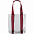 Шоппер Clear Fest, прозрачный серый с красными ручками с логотипом в Екатеринбурге заказать по выгодной цене в кибермаркете AvroraStore