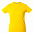 Футболка женская HEAVY LADY, желтая с логотипом в Екатеринбурге заказать по выгодной цене в кибермаркете AvroraStore