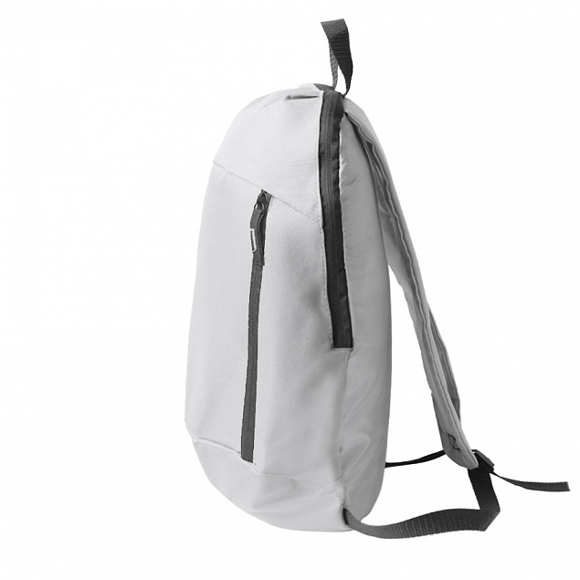 Рюкзак Rush, белый, 40 x 24 см, 100% полиэстер 600D с логотипом в Екатеринбурге заказать по выгодной цене в кибермаркете AvroraStore