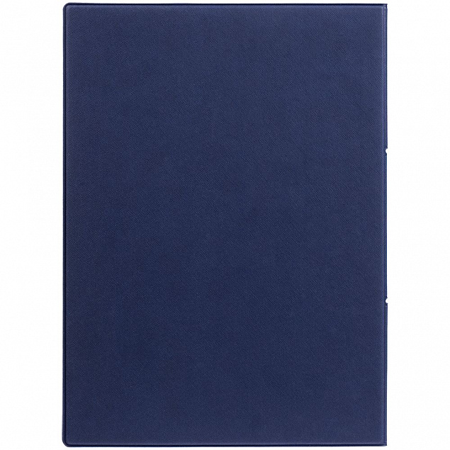 Папка-планшет Devon, синяя с логотипом в Екатеринбурге заказать по выгодной цене в кибермаркете AvroraStore