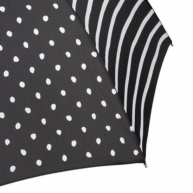 Зонт-трость Polka Dot с логотипом в Екатеринбурге заказать по выгодной цене в кибермаркете AvroraStore