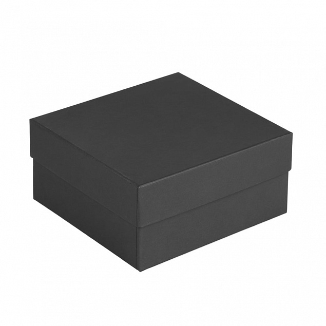 Коробка Satin, малая, черная с логотипом в Екатеринбурге заказать по выгодной цене в кибермаркете AvroraStore