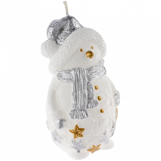 Свеча Christmas Twinkle, снеговик с логотипом в Екатеринбурге заказать по выгодной цене в кибермаркете AvroraStore
