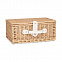 Плетеная корзина на 2 персоны с логотипом в Екатеринбурге заказать по выгодной цене в кибермаркете AvroraStore