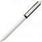 Ручка шариковая Hint Special, белая с черным с логотипом в Екатеринбурге заказать по выгодной цене в кибермаркете AvroraStore