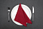 Салфетка сервировочная Settle In, красная с логотипом в Екатеринбурге заказать по выгодной цене в кибермаркете AvroraStore