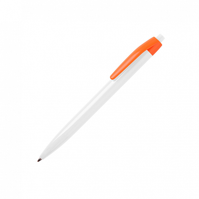 Ручка шариковая Pim - Оранжевый OO с логотипом в Екатеринбурге заказать по выгодной цене в кибермаркете AvroraStore