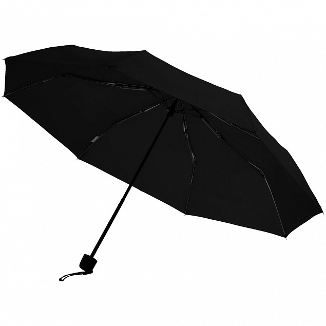 Зонт складной Mini Hit Dry-Set, черный с логотипом в Екатеринбурге заказать по выгодной цене в кибермаркете AvroraStore
