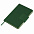 Ежедневник недатированный Stevie, А5,  зеленый, кремовый блок, без обреза с логотипом в Екатеринбурге заказать по выгодной цене в кибермаркете AvroraStore