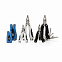 Мультитул Mini Fix с пассатижами, синий с логотипом в Екатеринбурге заказать по выгодной цене в кибермаркете AvroraStore