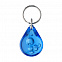 Брелок Flux, синий с логотипом в Екатеринбурге заказать по выгодной цене в кибермаркете AvroraStore