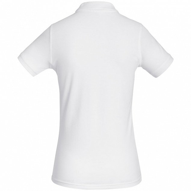 Рубашка поло женская Safran Timeless белая с логотипом в Екатеринбурге заказать по выгодной цене в кибермаркете AvroraStore