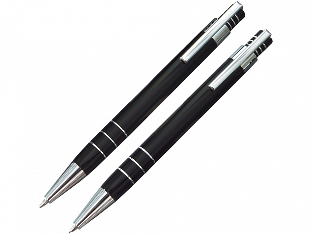 Подарочный набор «Эльба»: ручка шариковая, механический карандаш с логотипом в Екатеринбурге заказать по выгодной цене в кибермаркете AvroraStore
