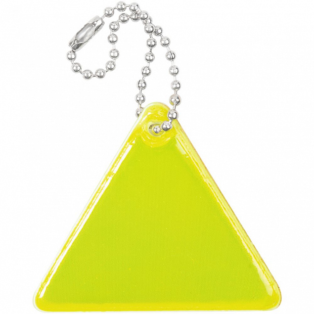 Светоотражатель Spare Care, треугольник, желтый неон с логотипом в Екатеринбурге заказать по выгодной цене в кибермаркете AvroraStore
