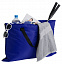 Пляжная сумка-трансформер Camper Bag, синяя с логотипом в Екатеринбурге заказать по выгодной цене в кибермаркете AvroraStore