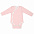 Боди детское Baby Prime, розовое с молочно-белым с логотипом в Екатеринбурге заказать по выгодной цене в кибермаркете AvroraStore
