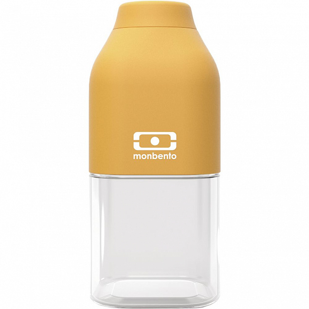 Бутылка MB Positive S, желтая (горчичная) с логотипом в Екатеринбурге заказать по выгодной цене в кибермаркете AvroraStore