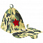 Банный набор Partisan с логотипом в Екатеринбурге заказать по выгодной цене в кибермаркете AvroraStore