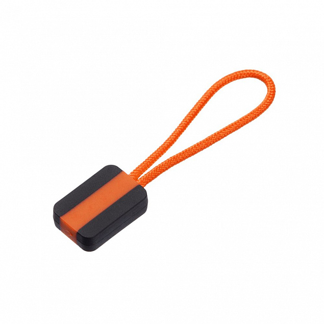 Пуллер для молнии, оранжевый с логотипом в Екатеринбурге заказать по выгодной цене в кибермаркете AvroraStore