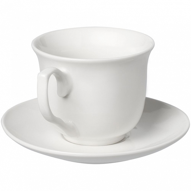 Чайная пара Small Talk, белая с логотипом в Екатеринбурге заказать по выгодной цене в кибермаркете AvroraStore