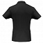 Рубашка поло ID.001 черная с логотипом в Екатеринбурге заказать по выгодной цене в кибермаркете AvroraStore