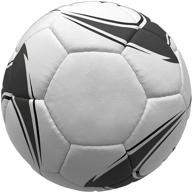 Футбольный мяч Arrow, черный с логотипом в Екатеринбурге заказать по выгодной цене в кибермаркете AvroraStore