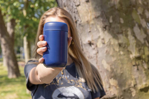Вакуумный стакан для кофе Brew из переработанной нержавеющей стали RCS, 360 мл с логотипом в Екатеринбурге заказать по выгодной цене в кибермаркете AvroraStore